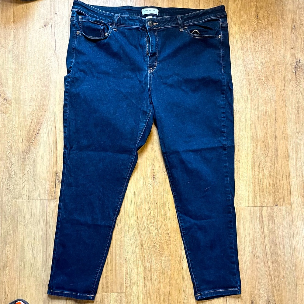 Lane Bryant Essential Mid-Rise Stretch Skinny Jean size 22